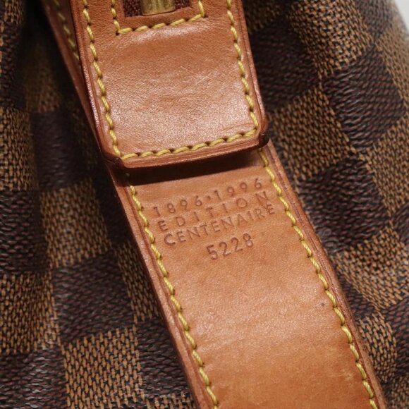 LOUIS VUITTON Damier Ebene Colombine Bag 100th anniversary N99037 LV Auth 141322 - Picture 10 of 16